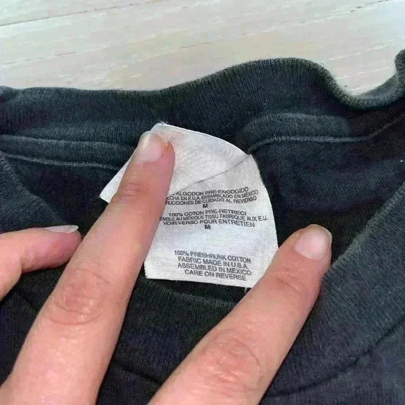 Vintage 1998 marilyn manson shirt size M Hanes Rare Satans Bake sale Vtg 90s - Picture 4 of 11